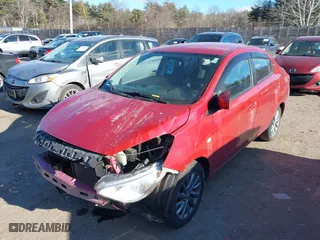 2018 Mitsubishi Mirage G4 ES with VIN ML32F3FJ9JHF07058, listed as a IAAI auction lot 41334268 with 79833 miles. Bid and sale history available at carsss.com. Image 17.