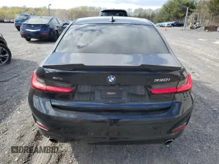 2019 BMW 3 Series 330i xDrive with VIN WBA5R7C56KAJ86097, listed as a Copart auction lot 53537325 with 76,636 mi miles and Salvage Title. Bid and sale history available at carsss.com. Image 6.
