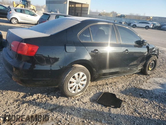 2011 Volkswagen Jetta Sedan S with VIN 3VW2K7AJ7BM083782, listed as a Copart auction lot 83022954 with 115,317 mi miles and Salvage Title. Bid and sale history available at carsss.com. Image 3.