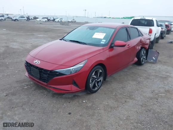 2023 Hyundai Elantra SEL with VIN KMHLS4AG6PU503587, listed as a IAAI auction lot 41517139 with 30,618 mi miles. Bid and sale history available at carsss.com. Image 17.