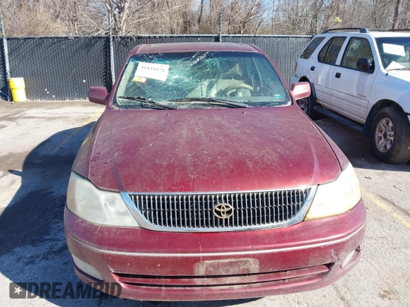 2002 Toyota Avalon XL with VIN 4T1BF28B82U216940, listed as a IAAI auction lot 41841874 with 298,982 mi miles and . Bid and sale history available at DreamBid. Image 6.