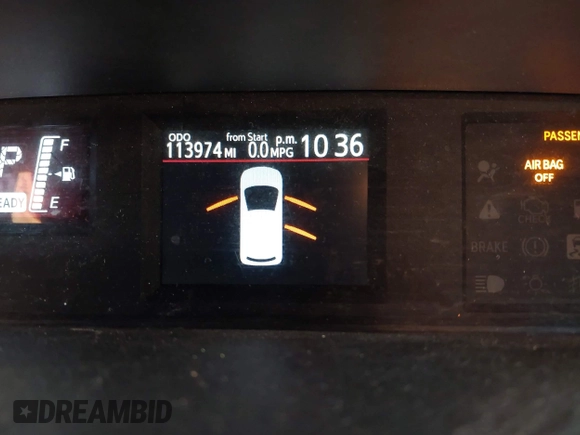 2015 Toyota Prius One with VIN JTDKDTB32F1092818, listed as a IAAI auction lot 41971779 with 113,974 mi miles and . Bid and sale history available at carsss.com. Image 15.