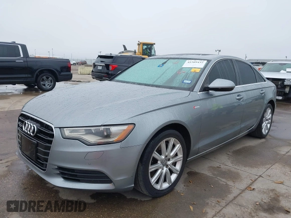 2013 Audi A6 3.0T Premium Plus with VIN WAUGGAFC4DN089255, listed as a IAAI auction lot 41509432 with 134,223 mi miles. Bid and sale history available at carsss.com. Image 2.