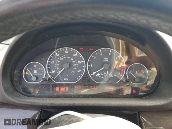 2002 BMW 3 Series 330Ci with VIN WBABS534X2JU95431, listed as a Copart auction lot 49928465 with 162,818 mi miles and Clean Title. Bid and sale history available at DreamBid. Image 9.