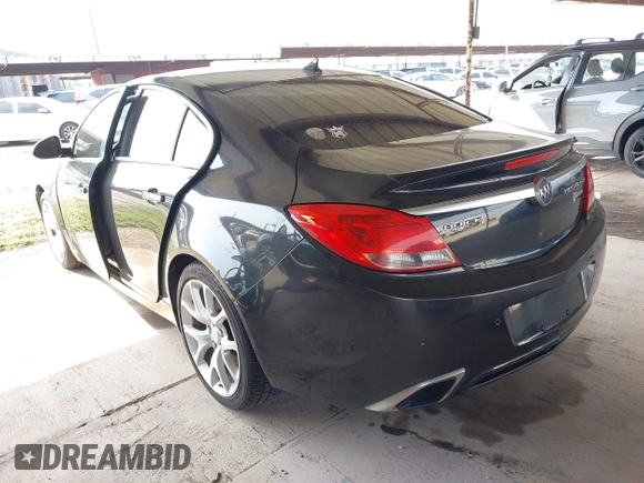 2013 Buick Regal GS with VIN 2G4GV5GV1D9219796, listed as a IAAI auction lot 41919451 with 168,795 mi miles and . Bid and sale history available at DreamBid. Image 3.