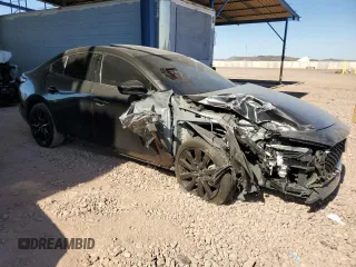 2022 Mazda 3 2.5 Turbo with VIN JM1BPBAY5N1508986, listed as a Copart auction lot 58207155 with 53,601 mi miles and Salvage title. Bid and sale history available at DreamBid. Image 4.