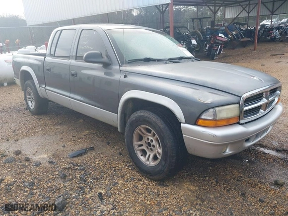 2004 Dodge Dakota SLT with VIN 1D7HL48N34S750719, listed as a IAAI auction lot 41135108 with 1 mi miles. Bid and sale history available at carsss.com. Image 1.