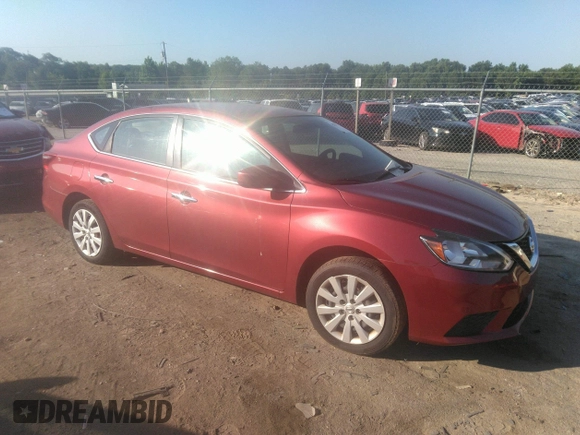 2017 Nissan Sentra SV with VIN 3N1AB7AP5HL671491, listed as a IAAI auction lot 42781116 with 134,848 mi miles and . Bid and sale history available at DreamBid. Image 1.