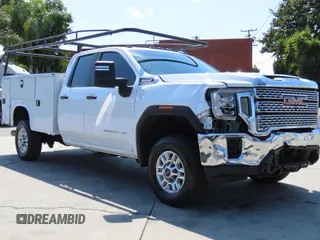 2023 GMC Sierra 2500HD with VIN 1GD29LEY8PF210895, listed as a Copart auction lot 66205085 with 29,036 mi miles and Salvage title. Bid and sale history available at DreamBid. Image 1.
