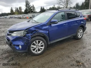 2015 Toyota RAV4 Limited with VIN 2T3DFREV3FW314092, listed as a Copart auction lot 51000815 with 118,597 mi miles and Salvage Title. Bid and sale history available at carsss.com. Image 1.
