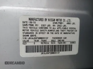 2011 Infiniti EX Journey с VIN JN1AJ0HP2BM800137, выставлен на аукционе Copart как лот 56636475 с пробегом 63 213 миль миль и Списание • Salvage title. История ставок и продаж доступна на DreamBid. Изображение 13.