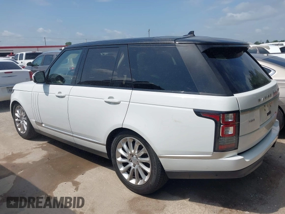 2016 Land Rover Range Rover HSE with VIN SALGS2VF9GA267314, listed as a IAAI auction lot 42548531 with 145,364 mi miles and . Bid and sale history available at DreamBid. Image 14.