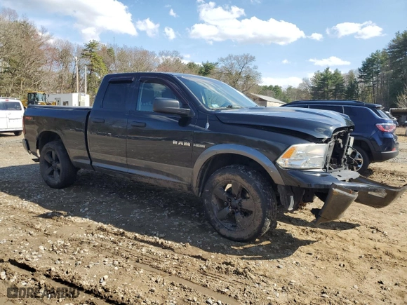 2010 Dodge Ram 1500 Laramie with VIN 1D7RV1GT1AS130525, listed as a Copart auction lot 53506315 with 197,729 mi miles and Clean Title. Bid and sale history available at carsss.com. Image 4.