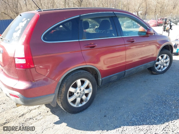 2007 Honda CR-V EX-L with VIN JHLRE487X7C092182, listed as a IAAI auction lot 41839262 with 1 mi miles. Bid and sale history available at carsss.com. Image 4.