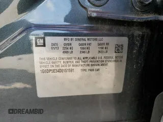 2013 Cadillac CTS Premium с VIN 1G6DP5E34D0151591, выставлен на аукционе Copart как лот 63668325 с пробегом 59 477 миль миль и Списание • Salvage title. История ставок и продаж доступна на DreamBid. Изображение 12.