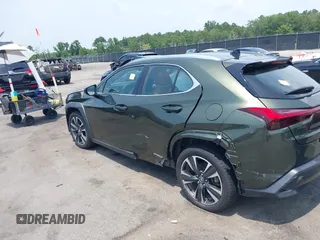 2020 Lexus UX 250h with VIN JTHX9JBH8L2033882, listed as a IAAI auction lot 42562160 with 62,848 mi miles and . Bid and sale history available at DreamBid. Image 3.