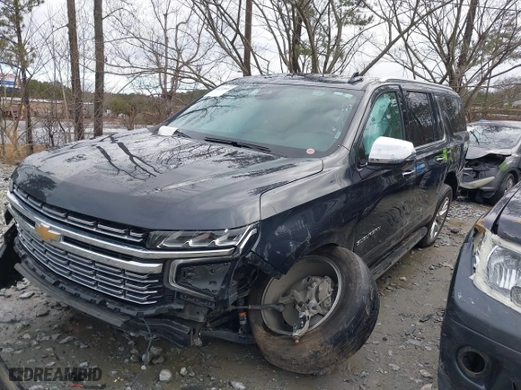 2023 Chevrolet Suburban Premier with VIN 1GNSCFKD1PR364024, listed as a IAAI auction lot 41222865 with 61,355 mi miles. Bid and sale history available at carsss.com. Image 13.