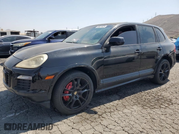 2009 Porsche Cayenne GTS with VIN WP1AD29P19LA64711, listed as a Copart auction lot 58527025 with 143,018 mi miles and Clean title. Bid and sale history available at DreamBid. Image 1.