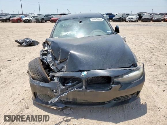 2015 BMW 3 Series 328i with VIN WBA3A5C58FF609385, listed as a Copart auction lot 61443955 with 195,705 mi miles and Salvage title. Bid and sale history available at DreamBid. Image 5.