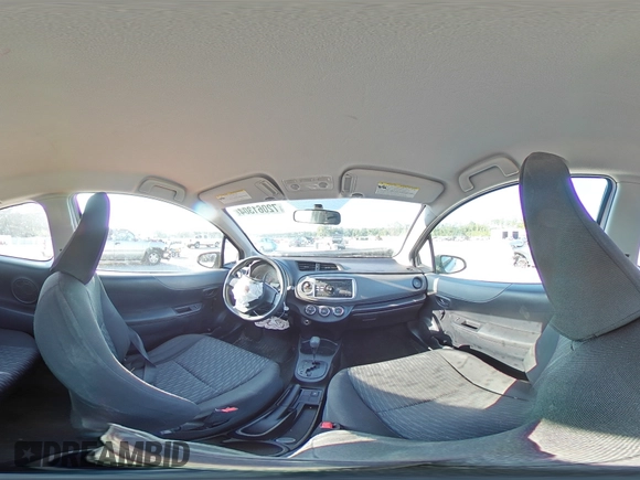 2014 Toyota Yaris L with VIN VNKJTUD30EA006137, listed as a Copart auction lot 72061304 with 104,664 mi miles and Salvage Title. Bid and sale history available at carsss.com. Image 12.