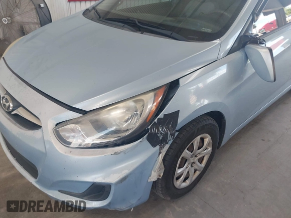 2012 Hyundai Accent GS with VIN KMHCT5AEXCU040770, listed as a IAAI auction lot 42265628 with 139,595 mi miles and . Bid and sale history available at DreamBid. Image 6.