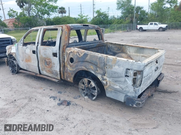 2014 Ford F-150 XL with VIN 1FTFW1EF5EKG03064, listed as a IAAI auction lot 41832417 with Not provided miles and . Bid and sale history available at DreamBid. Image 3.
