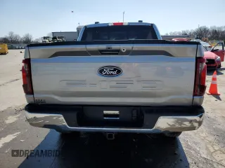 2024 Ford F-150 XLT with VIN 1FTFW3LD4RFB87701, listed as a Copart auction lot 48955865 with 1,203 mi miles and Salvage Title. Bid and sale history available at carsss.com. Image 6.