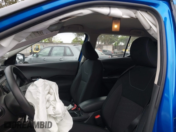 2023 Nissan Kicks SV with VIN 3N1CP5CV9PL553453, listed as a IAAI auction lot 42185119 with 20,677 mi miles and . Bid and sale history available at DreamBid. Image 20.