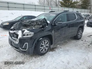 2020 GMC Acadia SLT z VIN 1GKKNUL48LZ157196, wystawiony jako Copart lot #45324435 z przebiegiem 129 584 mil mil oraz Nie do naprawy • Non repairable. Historia ofert i sprzedaży dostępna na DreamBid. Obrazek 1.
