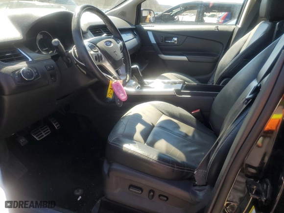 2014 Ford Edge Sport with VIN 2FMDK3AK2EBB28030, listed as a Copart auction lot 50151015 with 92,341 mi miles and Salvage Title. Bid and sale history available at carsss.com. Image 7.