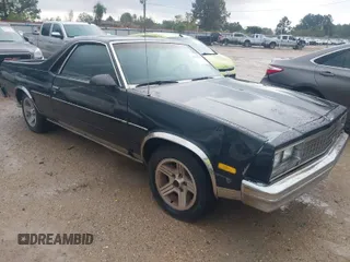 1983 Chevrolet El Camino with VIN 1GCCW80H5DR277552, listed as a IAAI auction lot 40756516 with 73,947 mi miles. Bid and sale history available at carsss.com. Image 1.