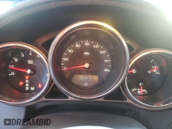 2013 Cadillac CTS Premium with VIN 1G6DP5E31D0157347, listed as a Copart auction lot 82632564 with 192,287 mi miles and Salvage Title. Bid and sale history available at DreamBid. Image 9.