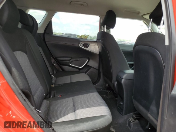 2022 Kia Soul X-Line with VIN KNDJ23AU9N7173094, listed as a Copart auction lot 59462444 with 235,054 mi miles and Salvage Title. Bid and sale history available at DreamBid. Image 10.