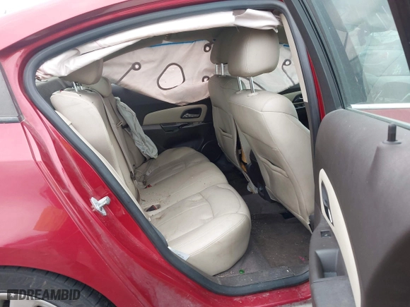 2011 Chevrolet Cruze LTZ with VIN 1G1PH5S91B7113281, listed as a IAAI auction lot 41886936 with 228,725 mi miles. Bid and sale history available at carsss.com. Image 8.