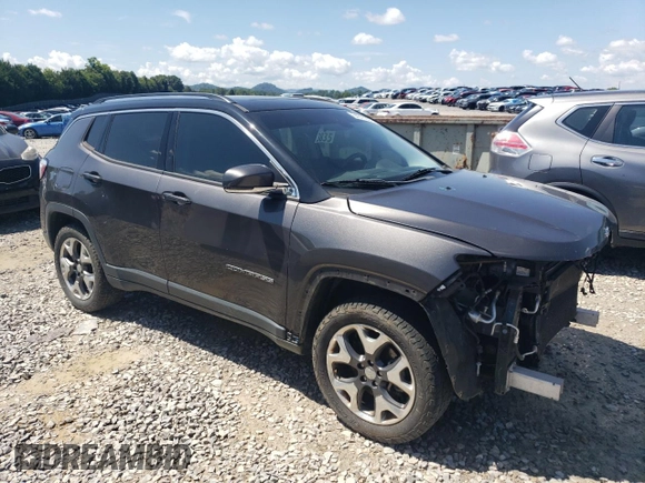 2018 Jeep Compass Limited z VIN 3C4NJDCBXJT222038, wystawiony jako Copart lot #64373335 z przebiegiem 121 822 mil mil oraz Szkoda całkowita • Salvage title. Historia ofert i sprzedaży dostępna na DreamBid. Obrazek 4.