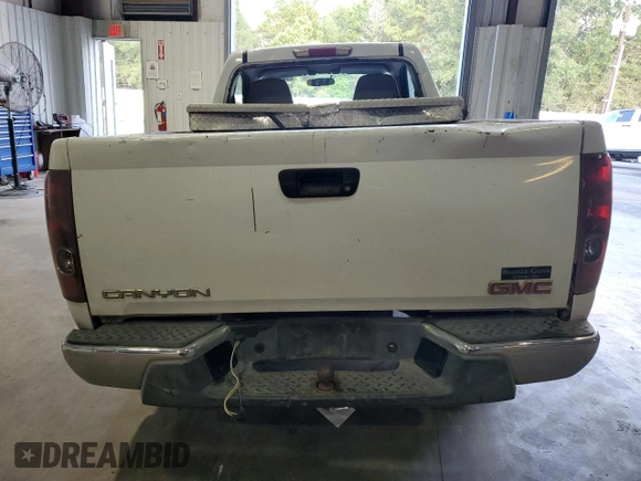 2005 GMC Canyon SL Z85 with VIN 1GTCS148358136063, listed as a Copart auction lot 78934544 with 188,840 mi miles and Salvage Title. Bid and sale history available at carsss.com. Image 6.
