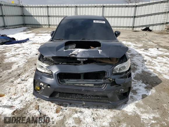 2015 Subaru WRX with VIN JF1VA1A60F9834792, listed as a Copart auction lot 46128425 with 155,677 mi miles and Salvage Title. Bid and sale history available at carsss.com. Image 5.