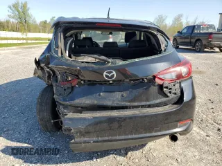 2017 Mazda 3 Touring with VIN 3MZBN1L78HM132387, listed as a Copart auction lot 56658705 with 123,507 mi miles and Salvage title. Bid and sale history available at DreamBid. Image 6.