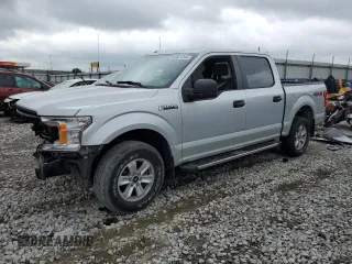 2018 Ford F-150 XL with VIN 1FTEW1EB7JKD92713, listed as a Copart auction lot 65621244 with 32,671 mi miles and Salvage Title. Bid and sale history available at carsss.com. Image 1.