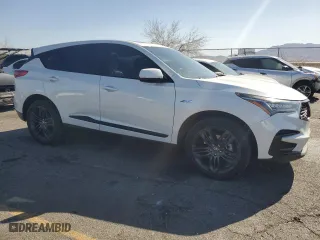 2021 Acura RDX w/A-Spec Package with VIN 5J8TC1H60ML015168, listed as a Copart auction lot 44154815 with 44,950 mi miles and Salvage Title. Bid and sale history available at carsss.com. Image 4.