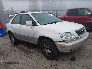 2003 Lexus RX 300 with VIN JTJHF10UX30300219, listed as a IAAI auction lot 41892418 with 195,112 mi miles. Bid and sale history available at carsss.com. Image 1.