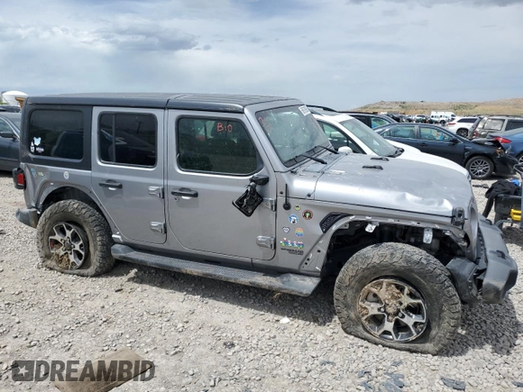 2019 Jeep Wrangler Unlimited Sport S z VIN 1C4HJXDN7KW586078, wystawiony jako Copart lot #56978995 z przebiegiem 72 152 mil mil oraz Szkoda całkowita • Salvage title. Historia ofert i sprzedaży dostępna na DreamBid. Obrazek 4.