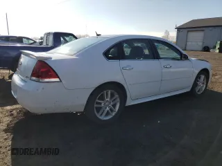 2014 Chevrolet Impala LTZ with VIN 2G1WC5E37E1186982, listed as a Copart auction lot 52500675 with 162,692 mi miles and Salvage Title. Bid and sale history available at DreamBid. Image 3.