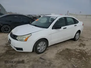 2008 Ford Focus S with VIN 1FAHP34N98W260014, listed as a Copart auction lot 45884875 with 207,431 mi miles and Salvage Title. Bid and sale history available at carsss.com. Image 1.