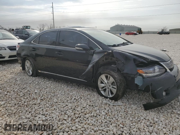 2010 Lexus HS 250h with VIN JTHBB1BA3A2033383, listed as a Copart auction lot 44332904 with 116,641 mi miles and Salvage Title. Bid and sale history available at DreamBid. Image 4.