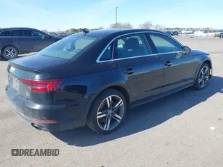 2018 Audi A4 Premium Plus with VIN WAUENAF42JA074259, listed as a IAAI auction lot 41774298 with 147,162 mi miles. Bid and sale history available at carsss.com. Image 4.