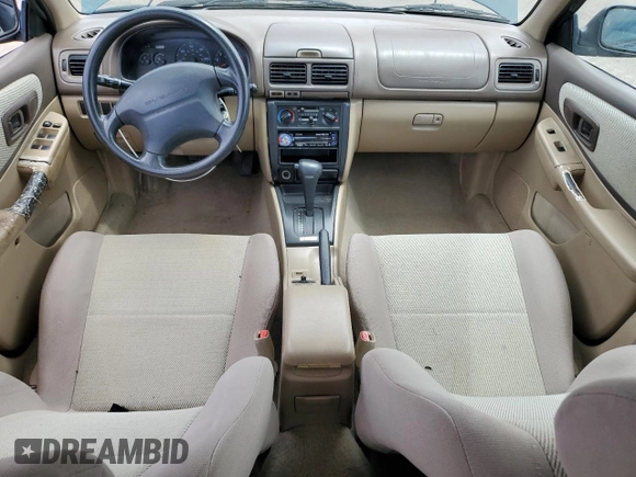 2001 Subaru Impreza L with VIN JF1GF43541H801891, listed as a Copart auction lot 65837184 with 137,222 mi miles and Clean title. Bid and sale history available at DreamBid. Image 8.
