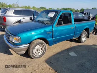 1994 Ford Ranger XLT with VIN 1FTCR10X5RUA01060, listed as a IAAI auction lot 42060781 with 47,499 mi miles. Bid and sale history available at carsss.com. Image 2.