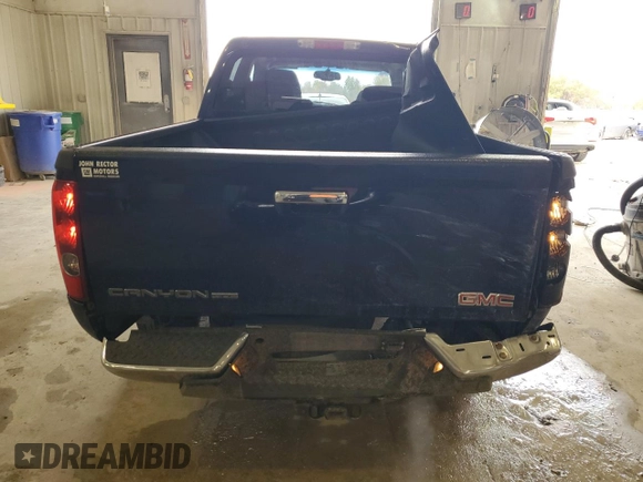 2012 GMC Canyon SLE1 with VIN 1GTH6MFE1C8106748, listed as a Copart auction lot 78178204 with 173,324 mi miles and Salvage Title. Bid and sale history available at DreamBid. Image 6.