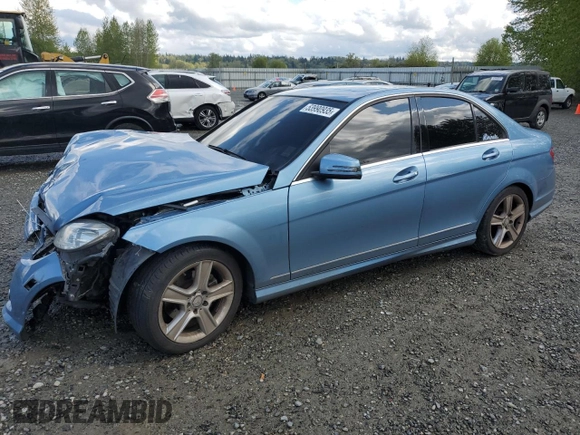 2010 Mercedes-Benz C-Class C 300 Sport with VIN WDDGF5EB9AF450948, listed as a Copart auction lot 53990935 with 117,161 mi miles and Salvage Title. Bid and sale history available at carsss.com. Image 1.